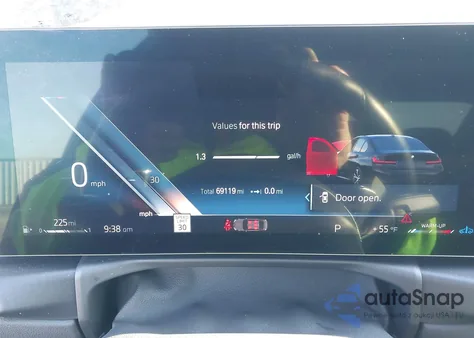 2023 BMW 3 Series M340I from USA, damaged, VIN 3MW49FS06P8D01411